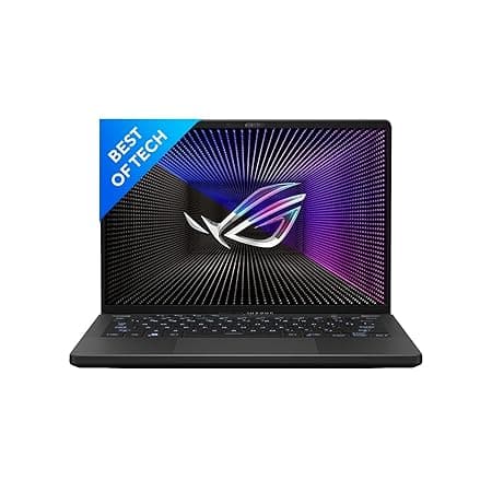 ASUS ROG Zephyrus G14, 76WHr Battery, AMD Ryzen 7 7735HS, 14" QHD+ 165Hz/3ms, 6GB RTX 3050, Gaming Laptop (16GB/512GB SSD/Windows 11/Office 2021/1-Zone RGB/Gray/1.65 Kg), GA402NJ-L8094WS